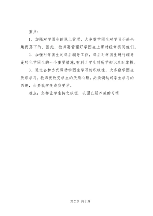 转化问题学生的一些体会 (2).docx