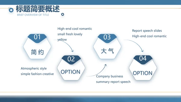 蓝色大气公司产品介绍宣传通用PPT