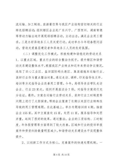 人力资源局年度工作总结.docx