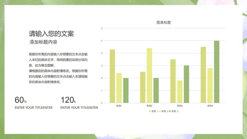 小清新简约治愈白云总结汇报PPT模板