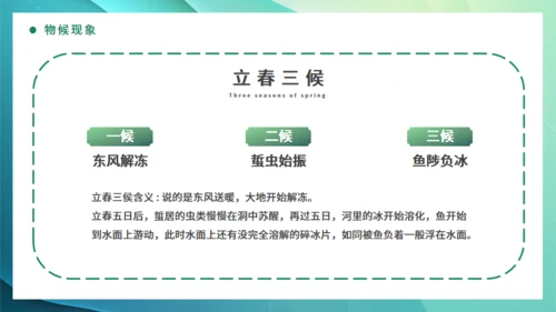 春光杨柳立春嫩绿色通用PPT模板