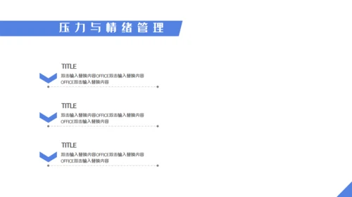 职业培训压力与情绪管理通用PPT模板