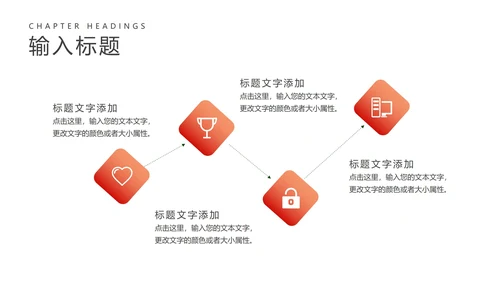 红色中国风水墨党政工作述职报告PPT模板