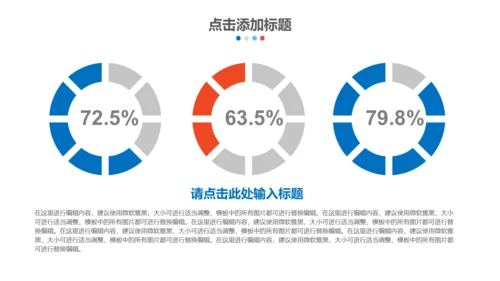 黑金蓝色商务年终总结通用PPT模板