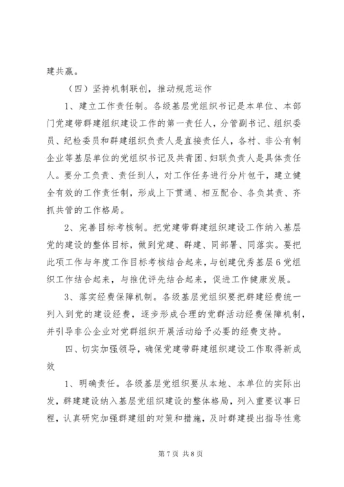 关于进一步加强群团组织建设工作的意见.docx