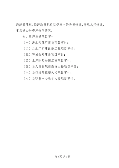 省审计工作全年计划 (2).docx