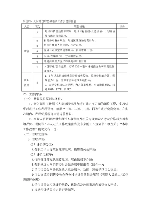 销售人员晋升体系方案共6页