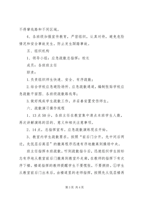 防拥挤踩踏应急疏散演练方案 (4).docx