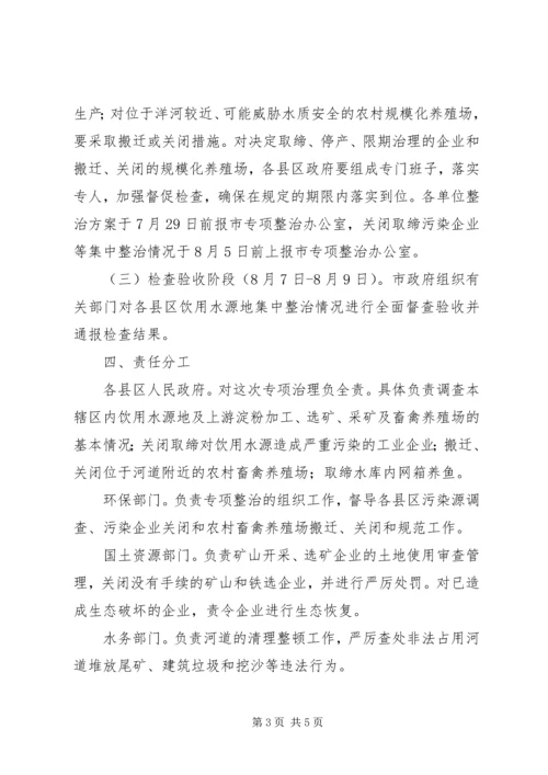 饮用水源地专项整治工作方案.docx