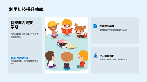 高效学习规划讲座PPT模板