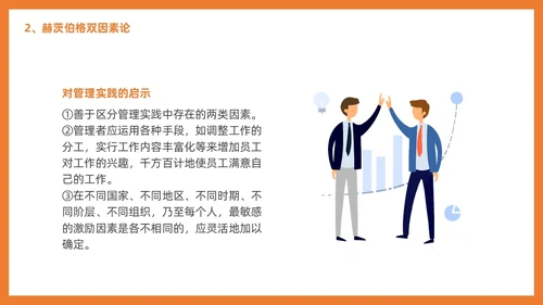 管理学激励插画PPT人才管理