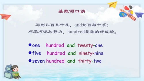 人教新起点小学英语三年级下册Unit2 基数词变序数词