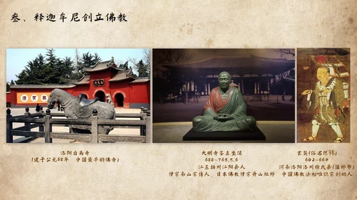历史课古印度泰姬陵通用PPT模板