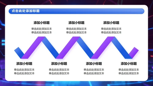 蓝紫色渐变商务风防诈骗安全讲座演讲PPT模板