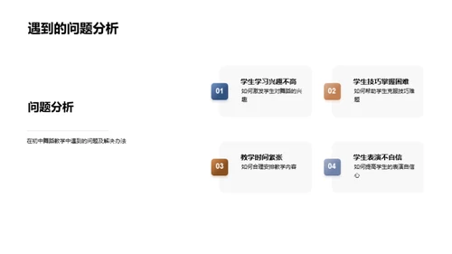 初中舞蹈教学新策略