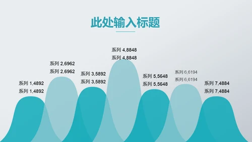 蓝白医疗工作汇报通用PPT模板