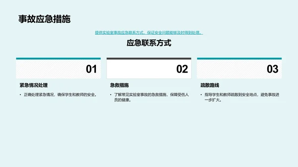 科学实验课概览PPT模板