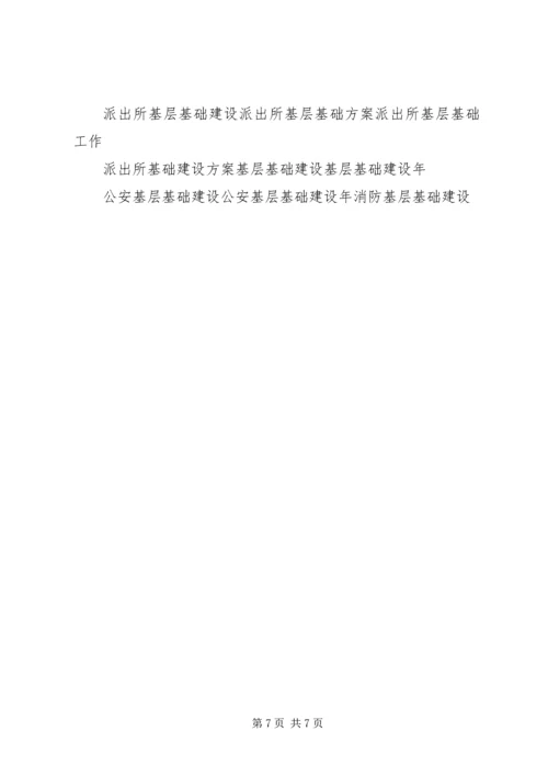 合肥火车站派出所的基层基础建设调研报告 (3).docx