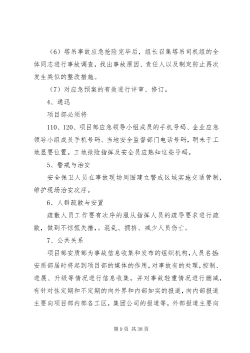 起重机械安全生产事故应急预案.docx