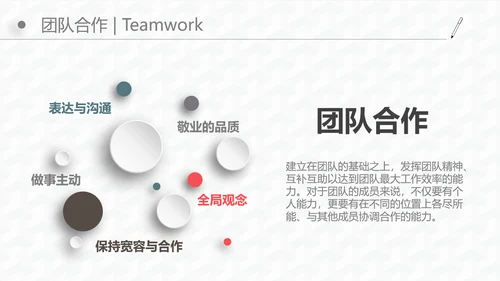 微立体商务风个人工作岗位竞聘通用PPT模板