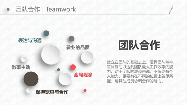 微立体商务风个人工作岗位竞聘通用PPT模板