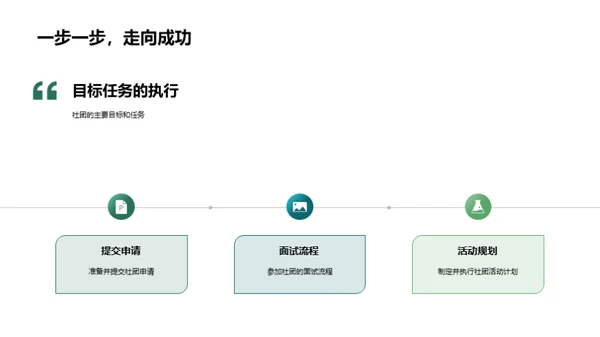 探索社团：种植成长之树