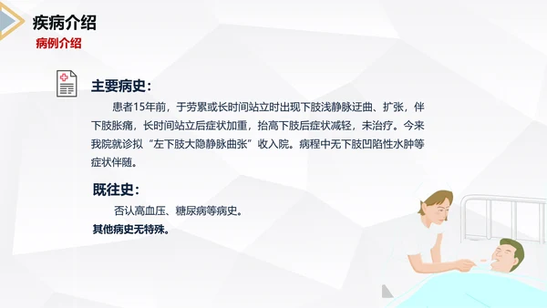 下肢静脉曲张护理查房医疗教学PPT课件