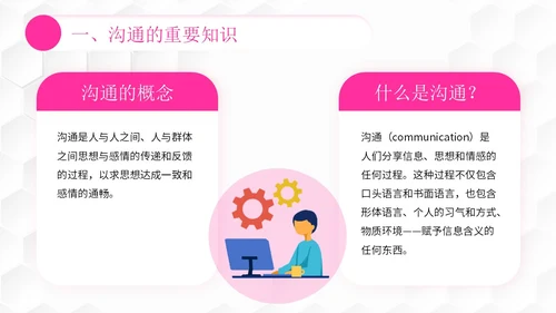 插画风团队管理如何带好团队管理者的有效沟通PPT