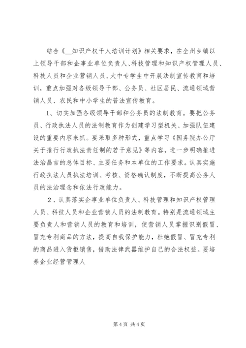 知识产权局五五普法五年规划 (2).docx