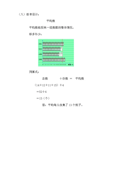 人教2011版小学数学四年级平均数 (9)