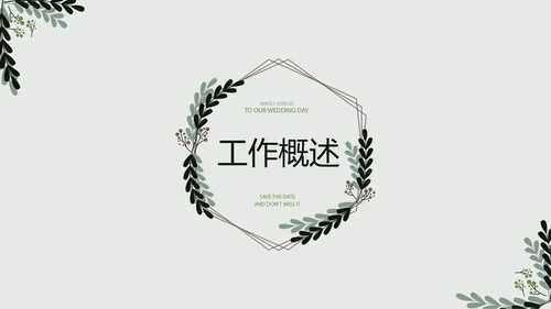 文艺小清新公司产品介绍宣传通用PPT动态模板