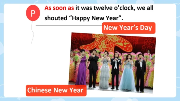 Module 2 Public holidays 模块综合与测试