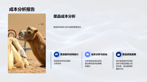 厨房月报及优化PPT模板