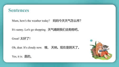 Unit 4  How's the weather today Lesson 21 - Lesson
