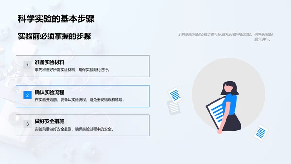 科学实验报告PPT模板