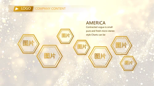 开场视频片头金色梦幻毕业典礼PPT动态模板