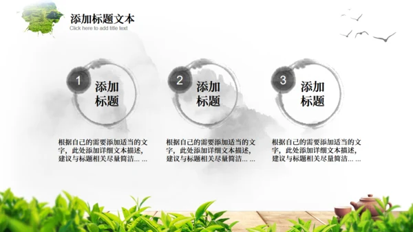 茶文化茶道新茶产品介绍通用PPT模板