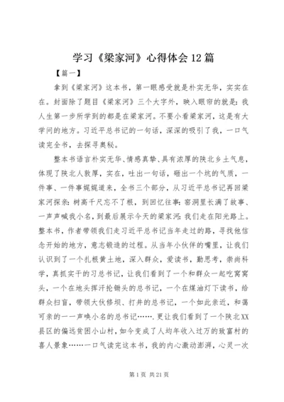 学习《梁家河》心得体会12篇.docx