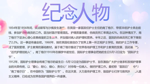 5.12国际护士节活动主题演讲PPT