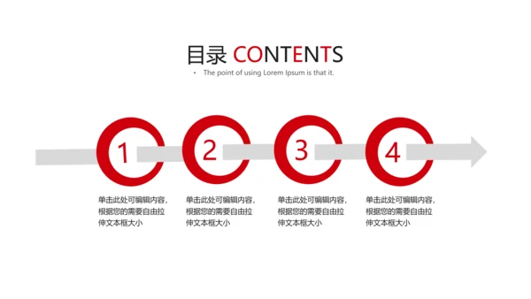 红色简约创意医疗生物医药ppt动态模板