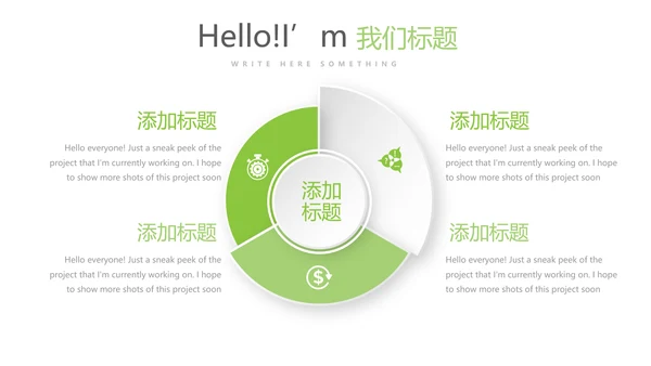 绿色清新简约大方医药代表工作汇报动态PPT