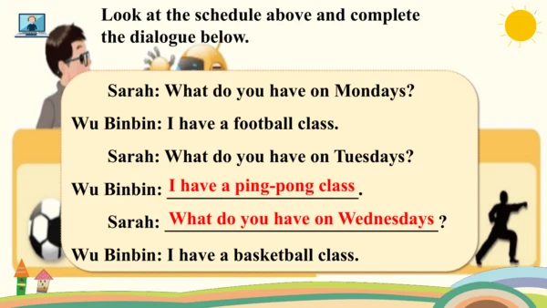 Unit 2 My week Part B Read and write课件（共17张PPT，内嵌音