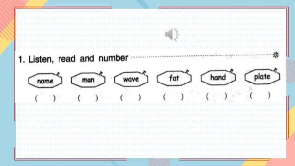 Unit 1 My classroom-Part B Let's spell（课件）-2024-20