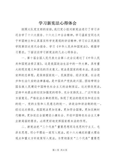 学习新宪法心得体会 (4).docx