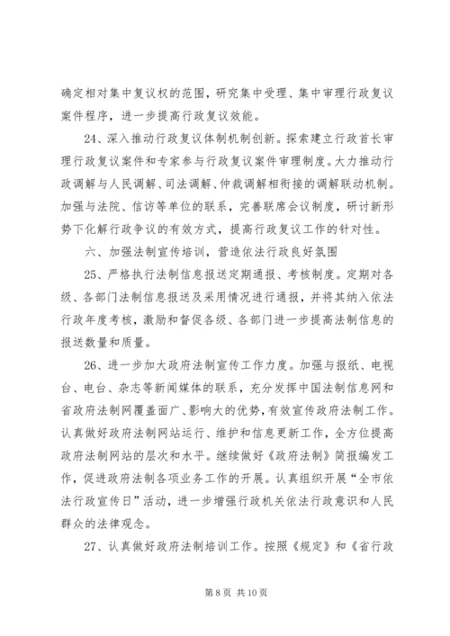 市法制办年度工作计划.docx