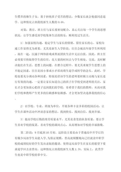 中职学生流失的原因分析与对策.docx
