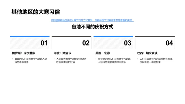 大寒节气实际应用