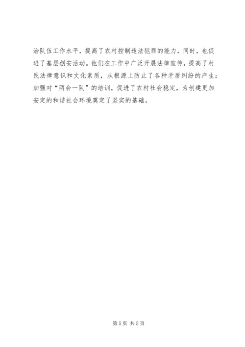 乡镇综合治理工作经验材料.docx