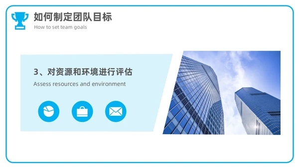 商务风简约团队目标团队管理企业培训通用PPT模板