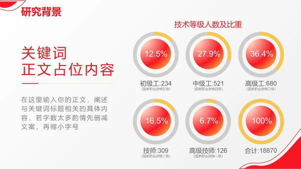 红白3D毕业答辩通用PPT模板